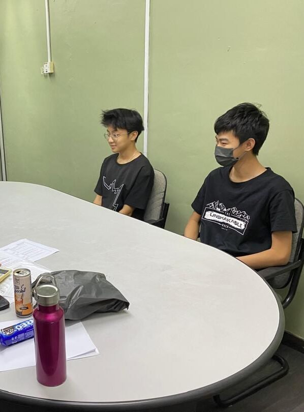 Secondary students attentively learning in classroom