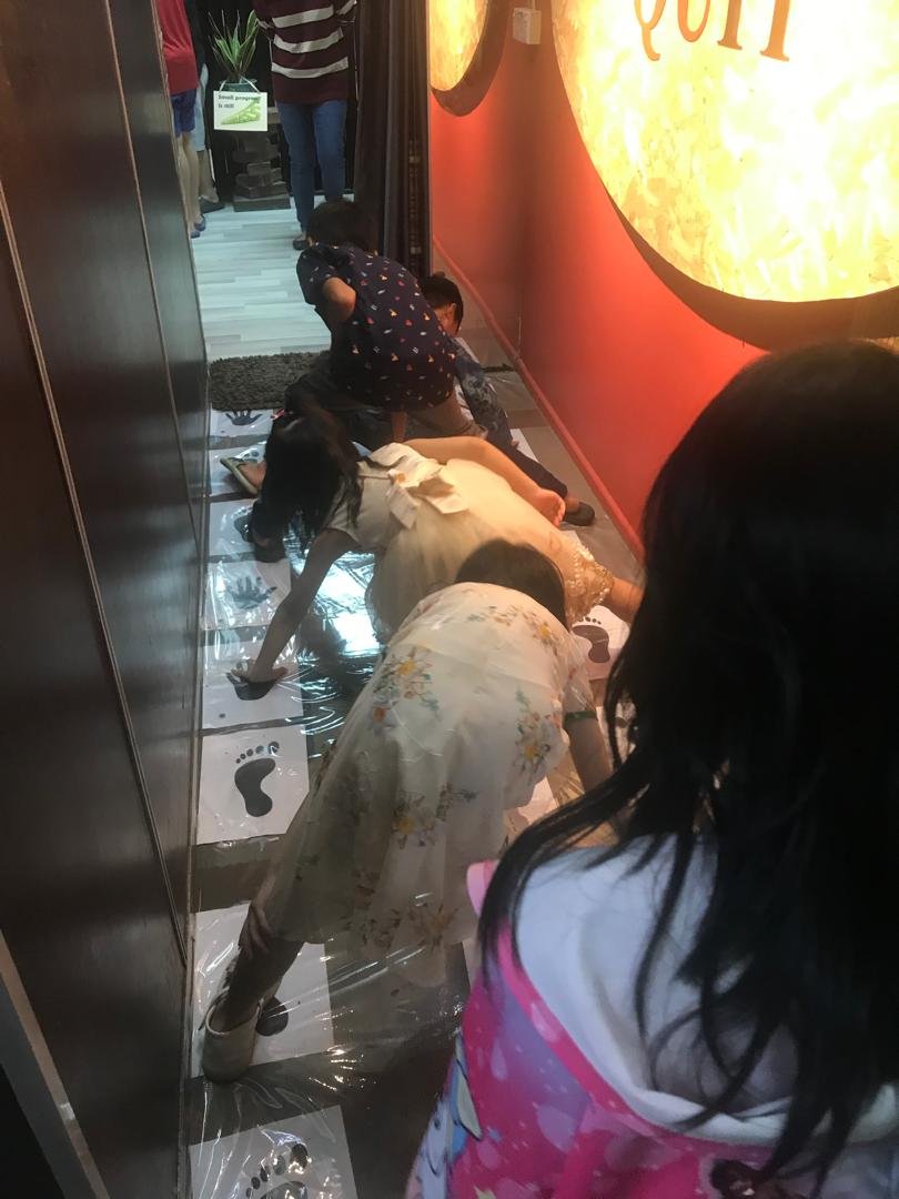 Children engaging in fun activities